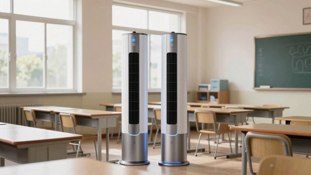 classroom air purifier selection