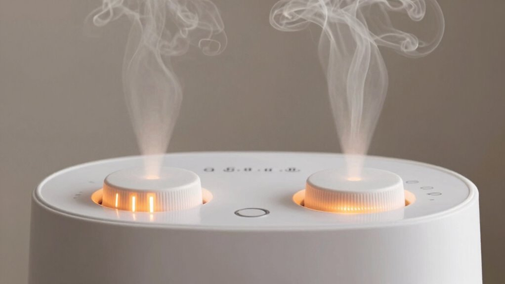 diffusion settings optimize oil usage