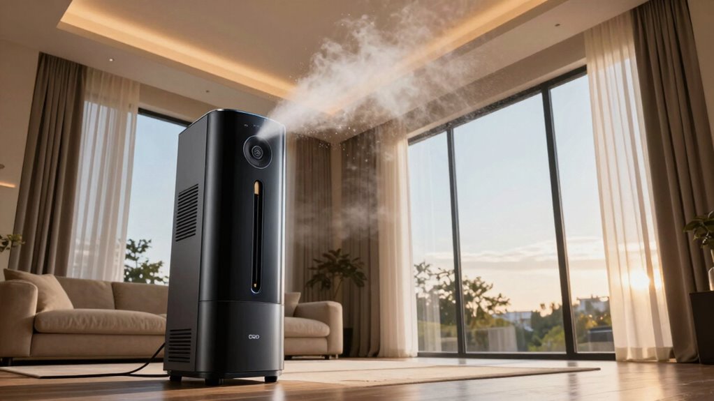 high ceiling humidifier considerations