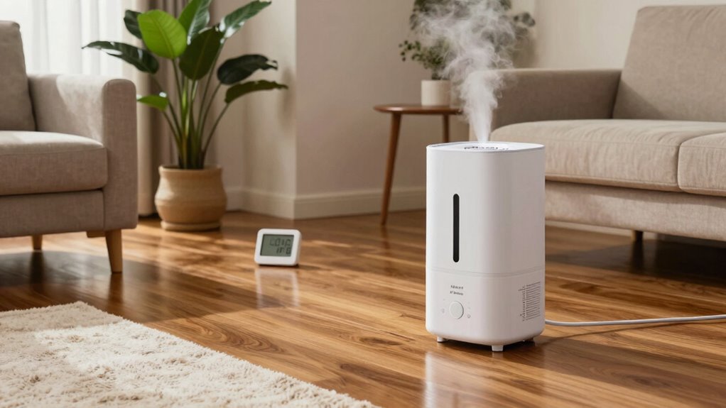 humidifier features for hardwood