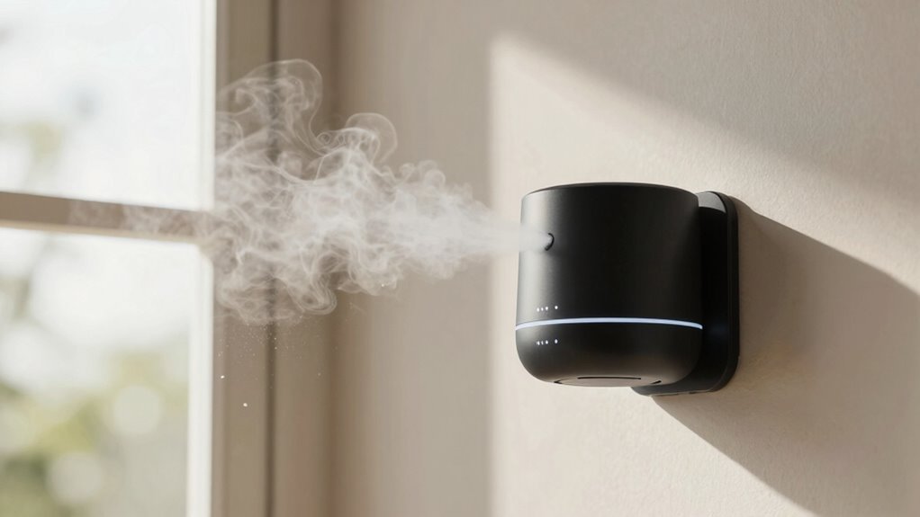 hvac scent diffuser mechanism