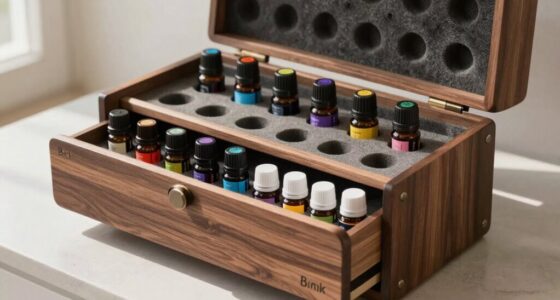 large capacity essential oil cases
