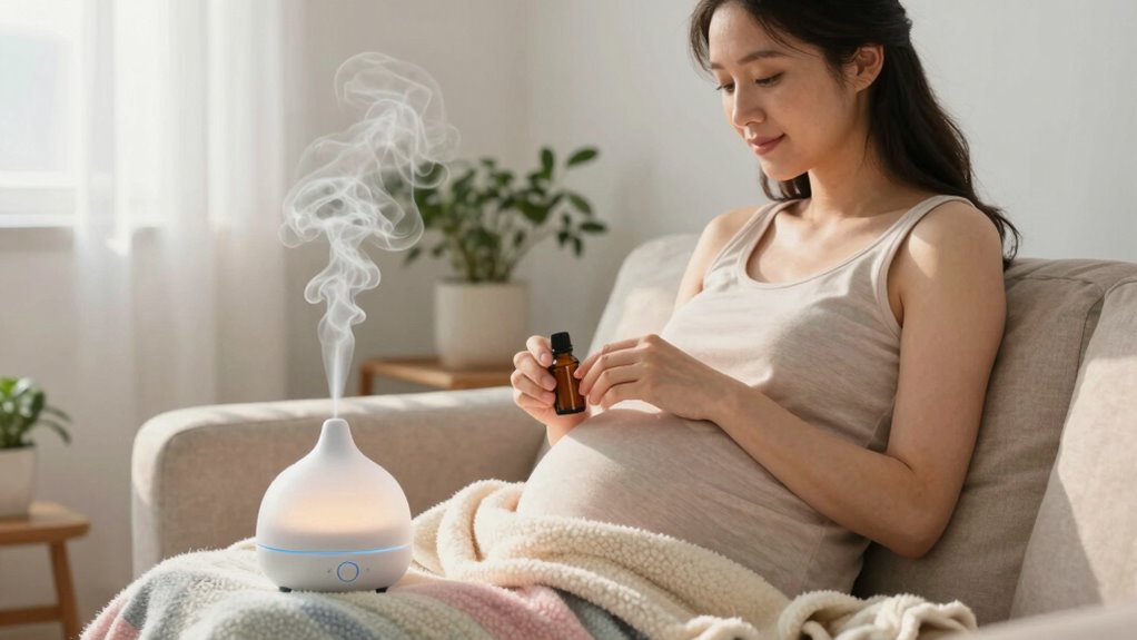pregnancy safety diffusing essential oils