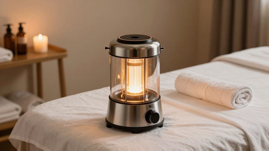 professional massage oil warmer