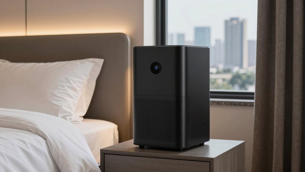 quiet hotel air purifier selection