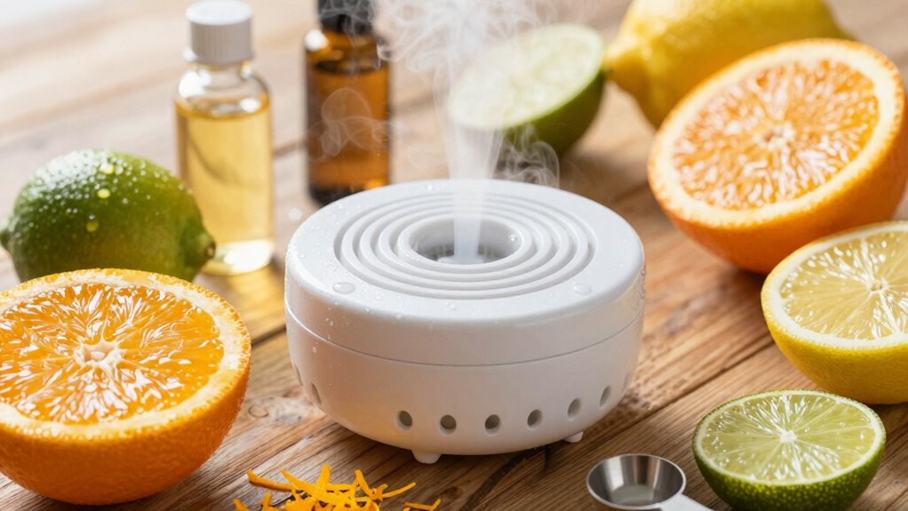 safe citrus oil diffusion