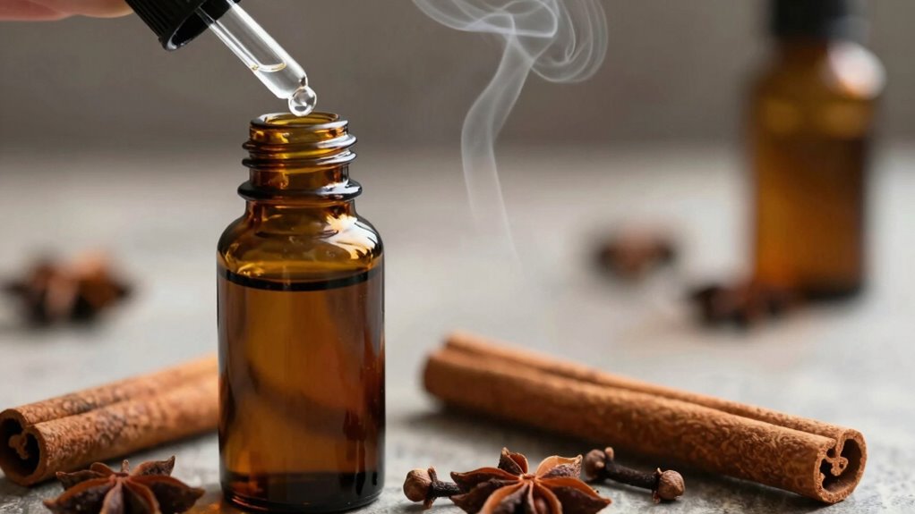 safe diffusing of spicy oils