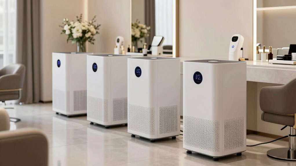 salon air purifier considerations