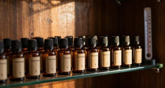 store oils in cool darkness