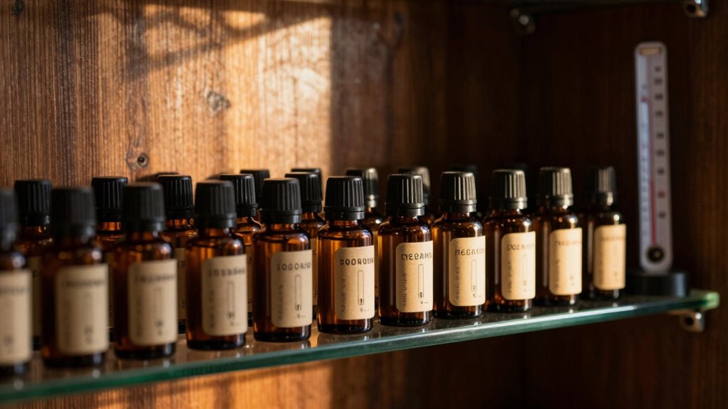 store oils in cool darkness