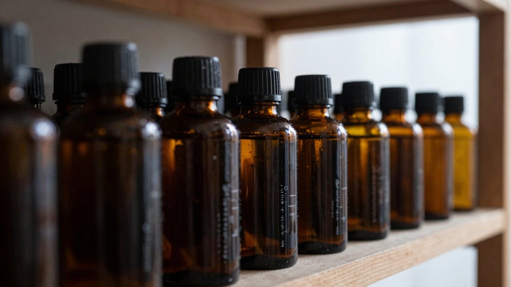 store oils in darkness