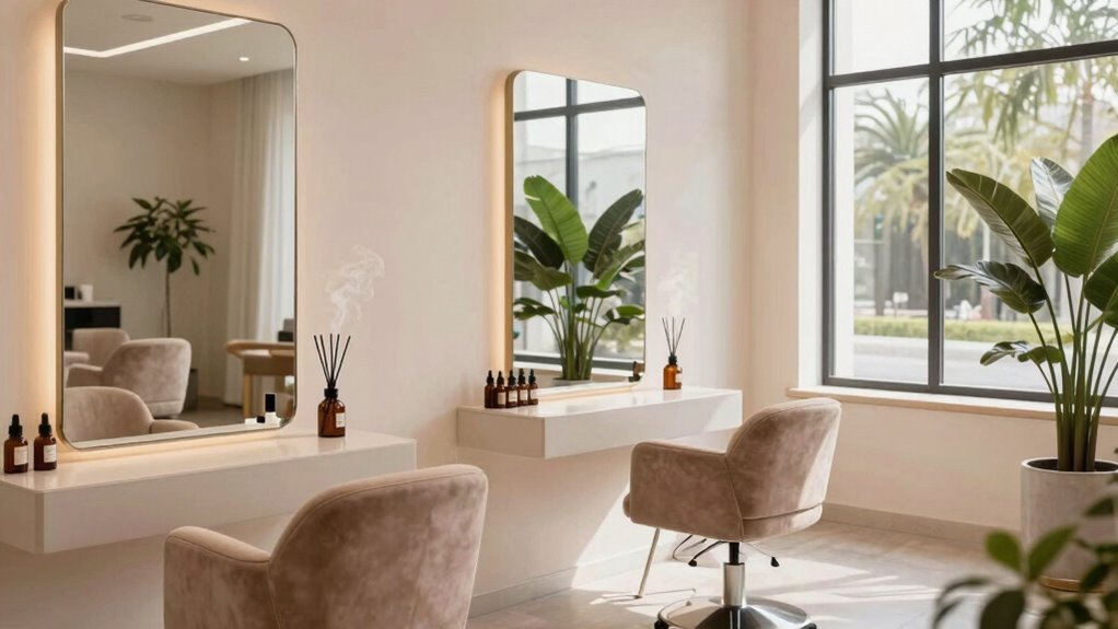 subtle balanced salon fragrances