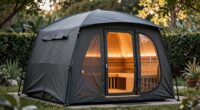 top home sauna tents