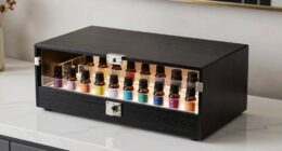 top large lockable oil storage