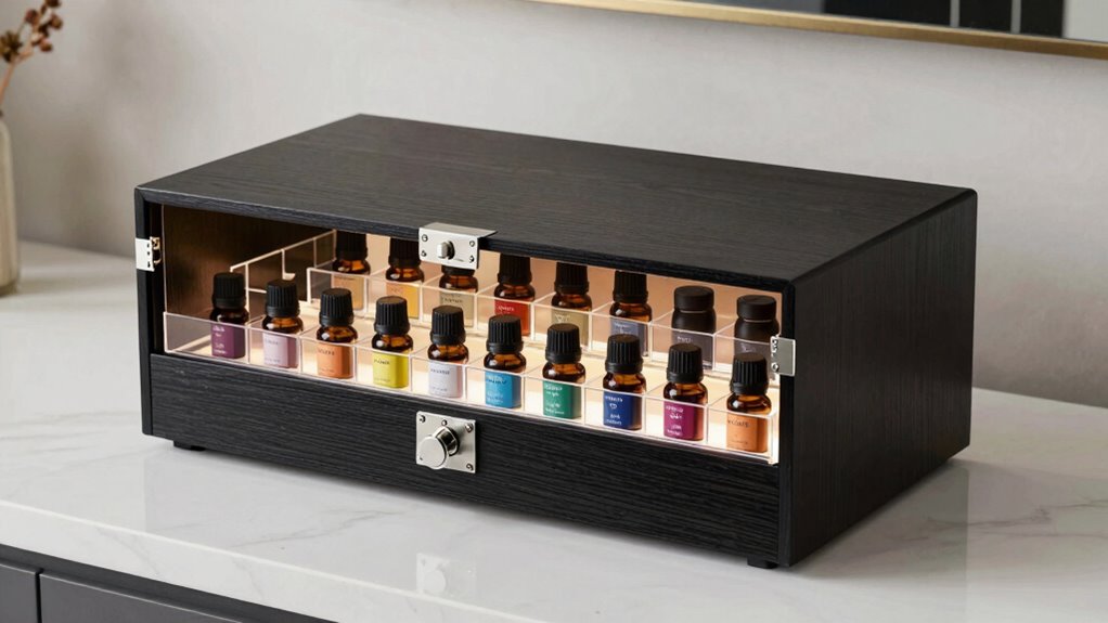 top large lockable oil storage