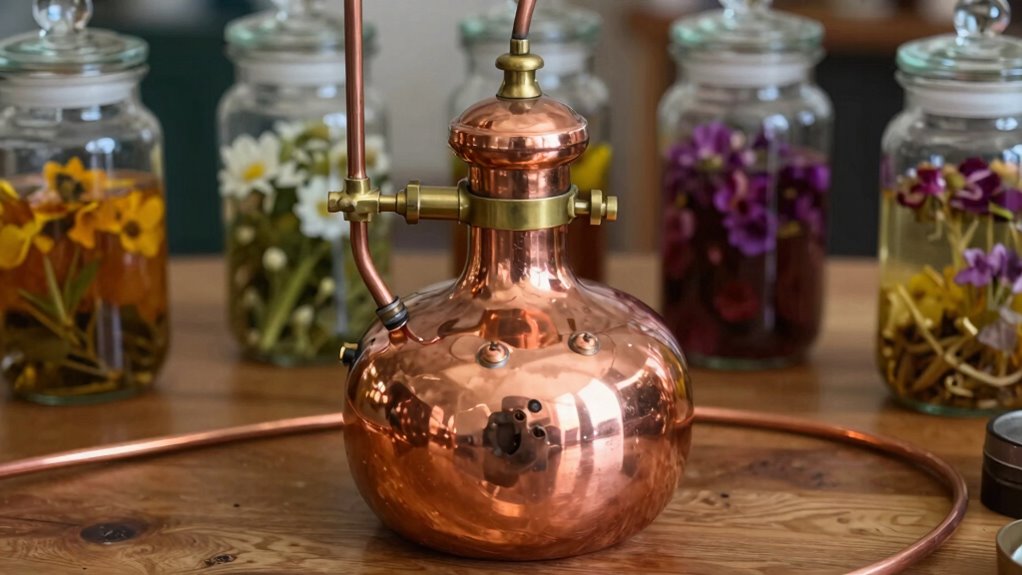 traditional herbal distillation process