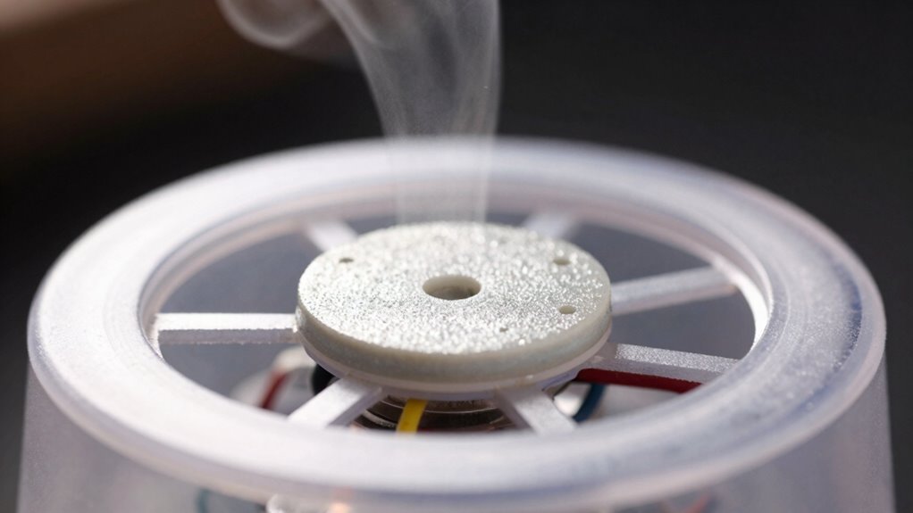 ultrasonic diffuser piezo operation