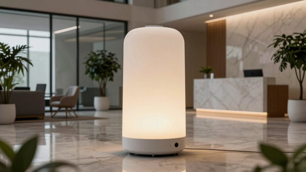 aromatherapy enhances welcoming ambiance