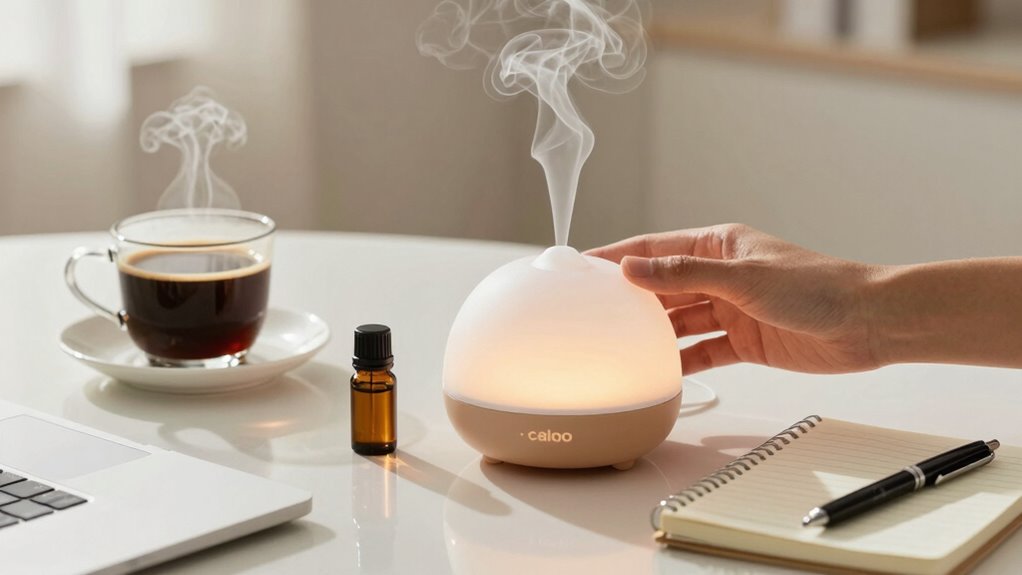 aromatherapy signals work focus