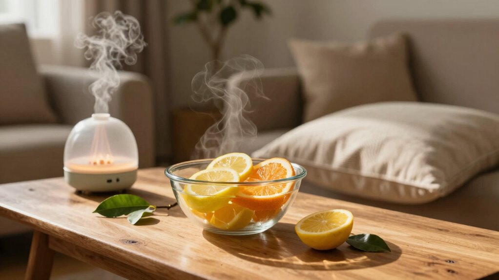 balanced citrus scent layering