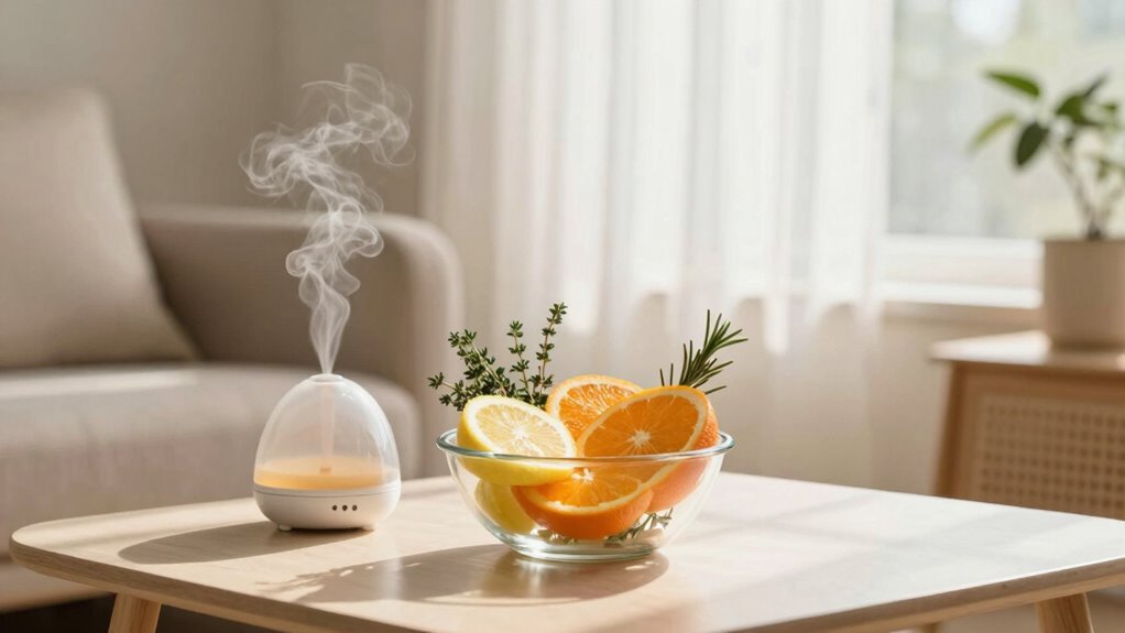 balancing citrus aroma freshness