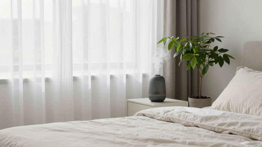 calm clean sleep environment