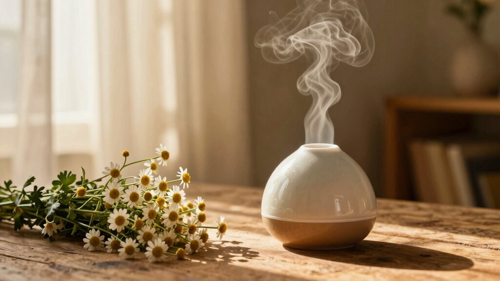 chamomile scents promote relaxation naturally