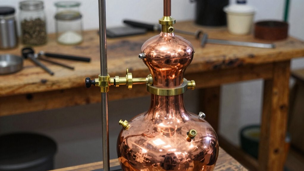 copper alembic still instructions