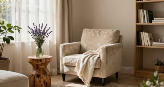 create a peaceful welcoming ambiance