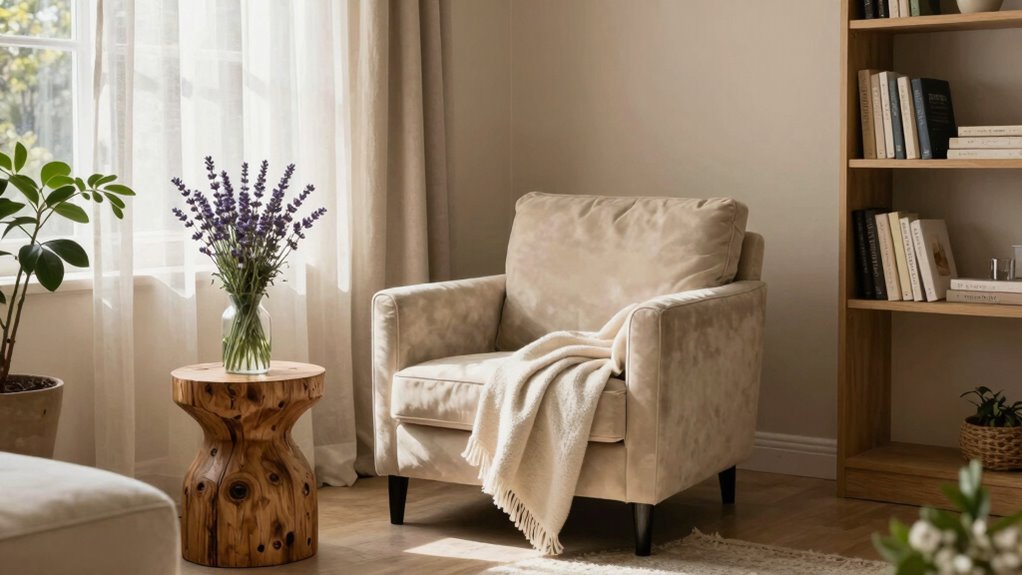 create a peaceful welcoming ambiance