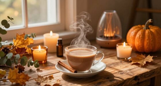 create a warm autumn aroma