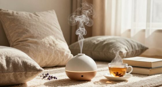 create calming scent routine