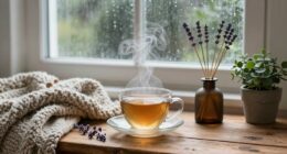 create cozy rainy day scents