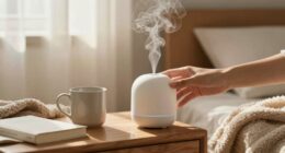 diffuse essential oils gently
