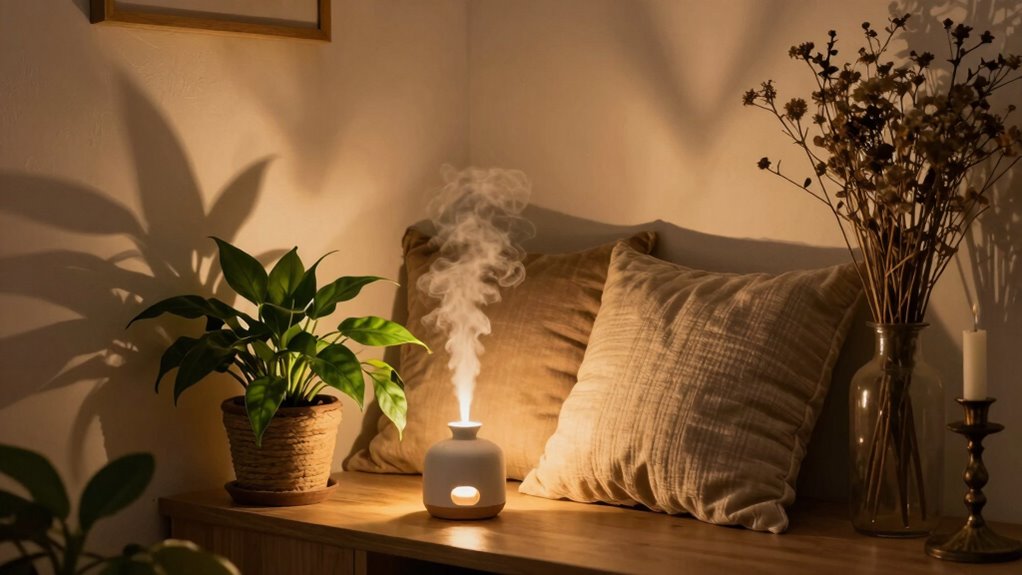 enhance ambiance with scented cues