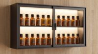 essential oil storage cabinet