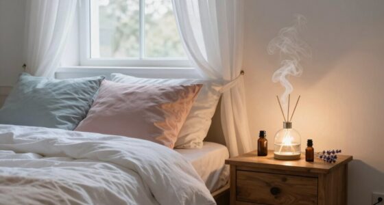 essential oils improve bedtime