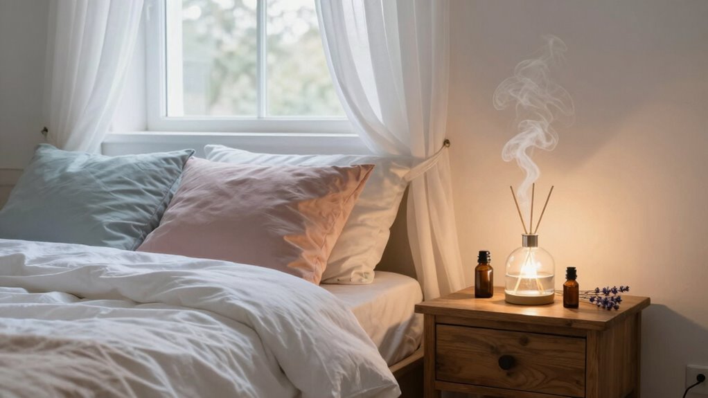 essential oils improve bedtime