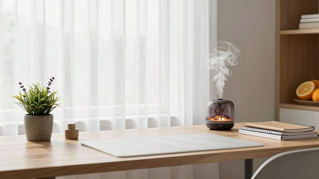 fresh subtle workspace aroma