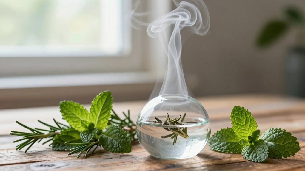 herbal scents enhance morning focus