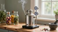 home essential oil distillation