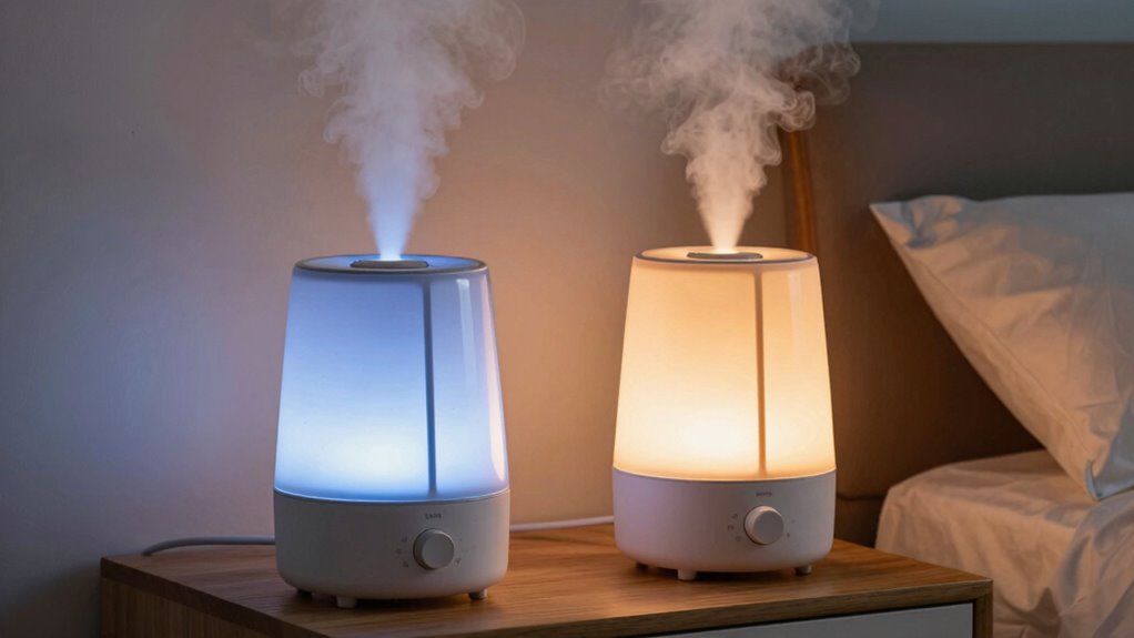 humidifier temperature comparison