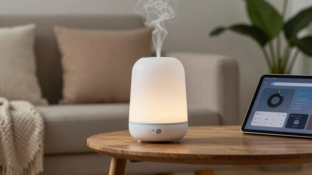 integrates aromatherapy with connectivity