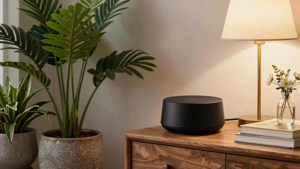 intentional calming diffuser corner
