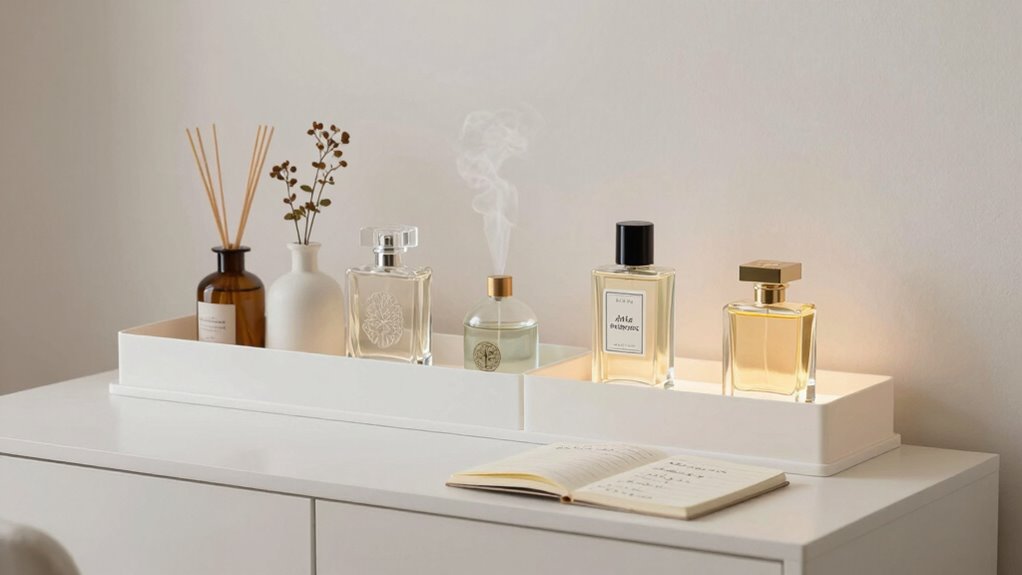 maintain scent routines neatly