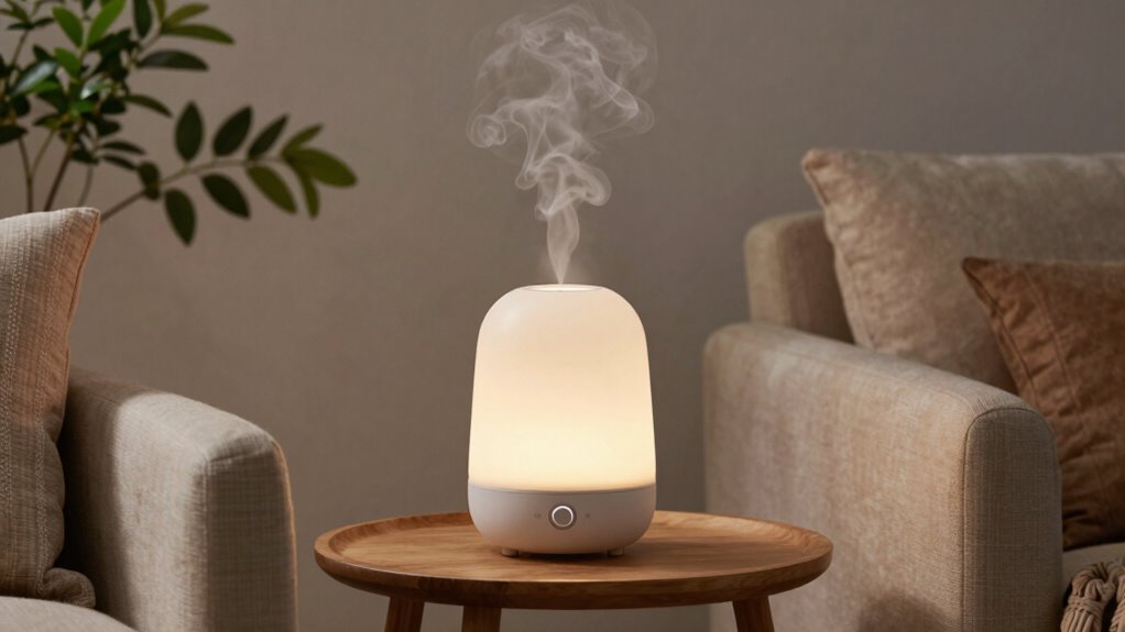 manage diffuser in small room
