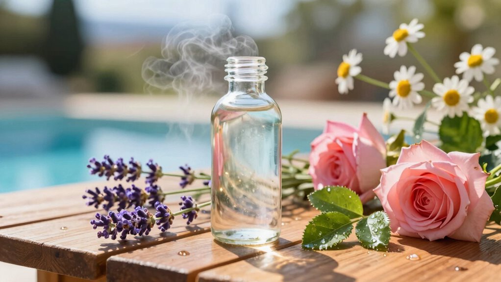 natural cooling summer skincare