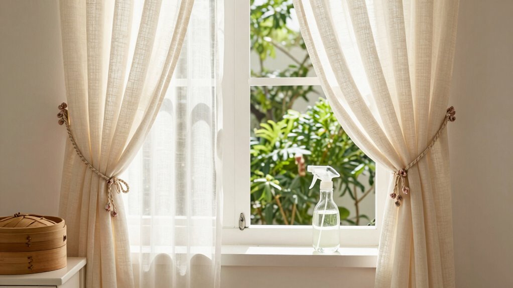 natural curtain freshening methods