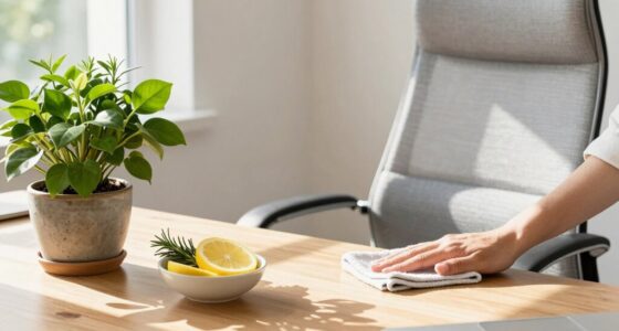 natural office space refresh
