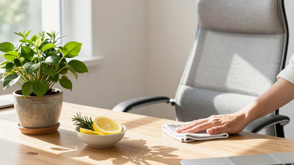natural office space refresh